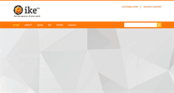 Desktop Screenshot of ikegps.com
