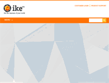 Tablet Screenshot of ikegps.com